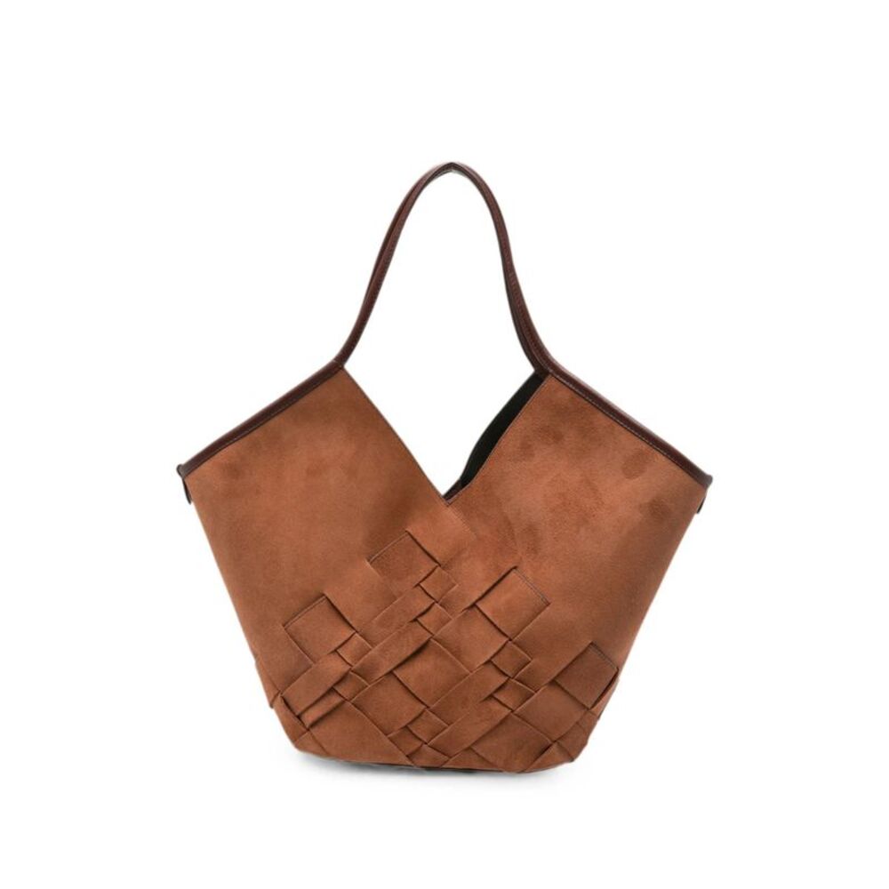 Hereu Brown Bucket Bags Women